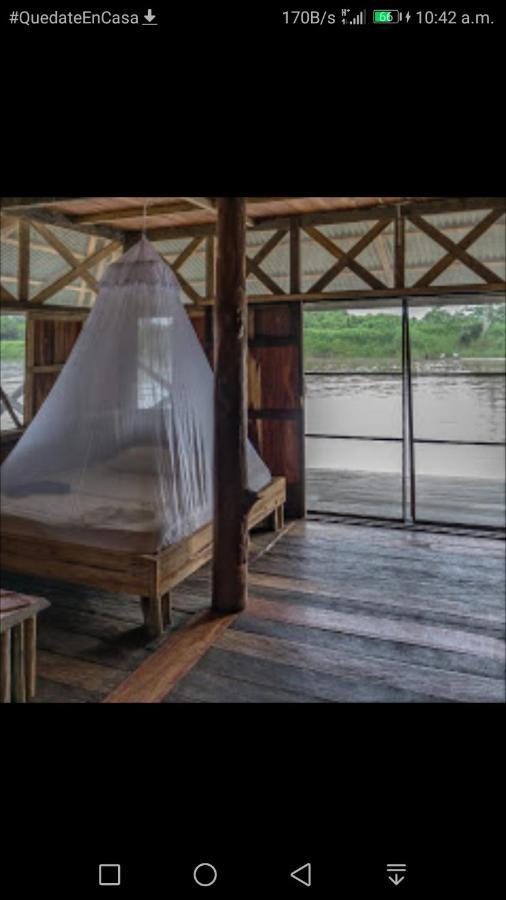 Cabaña Flotante Kurupira Leticia Exterior foto