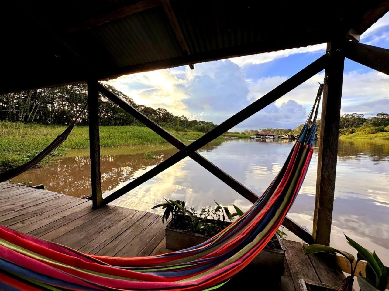 Cabaña Flotante Kurupira Leticia Exterior foto